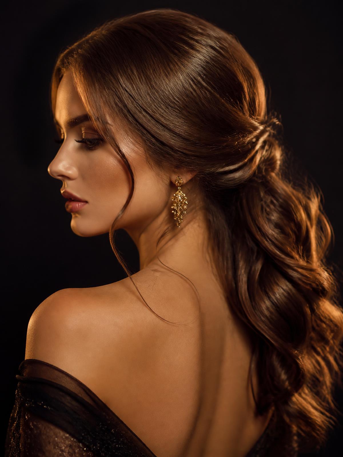 Signature hair styling by Zees